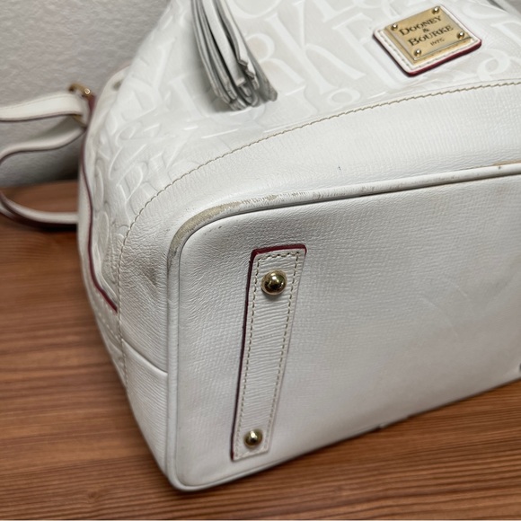Dooney & Bourke DB Retro White Drawstring Bag - Picture 5 of 16